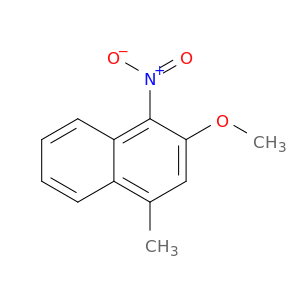 Naphthalene, 2-methoxy-4-methyl-1-nitro-