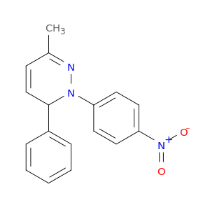 Pyridazine, 1,6-dihydro-3-methyl-1-(4-nitrophenyl)-6-phenyl-