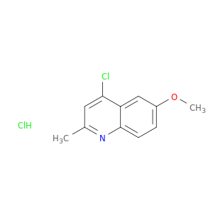 4-Chloro-6-methoxy-2-methylquinoline Hydrochloride