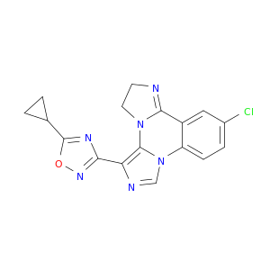 11-氯-5-(5-环丙基-1,2,4-恶二唑-3-基)-2,3-二氢硅咪唑[1,5-A：1',2'-C]喹唑啉