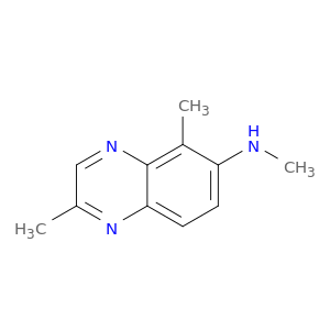 6-Quinoxalinamine,N,2,5-trimethyl-