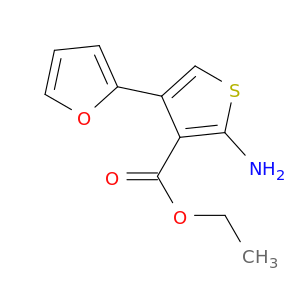 2-氨基-4-(2-呋喃)噻吩-3-羧酸乙酯