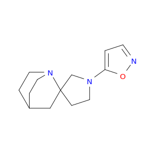 Spiro[1-azabicyclo[2.2.2]octane-2,3'-pyrrolidine], 1'-(5-isoxazolyl)-
