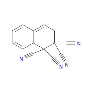 1,1,2,2-Naphthalenetetracarbonitrile, 3,8a-dihydro-