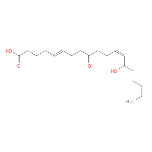 5,12-Nonadecadienoic acid, 14-hydroxy-9-oxo-, (E,Z)-