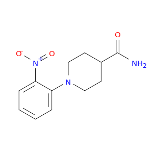 1-(2-Nitrophenyl)piperidine-4-carboxamide
