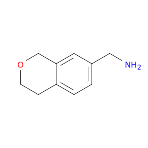3,4-DIHYDRO-1H-2-BENZOPYRAN-7-YLMETHANAMINE