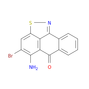5-amino-4-bromo-6h-anthra(9,1-cd)isothiazol-6-one
