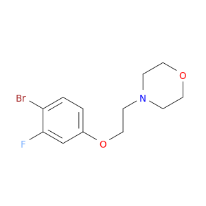 4-(2-(4-溴-3-氟苯氧基)乙基)吗啉