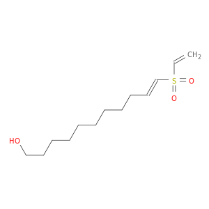 10-Undecen-1-ol, 11-(ethenylsulfonyl)-, (10E)-