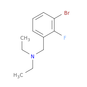 1-Bromo-2-fluoro-3-(diethylaminomethyl)benzene