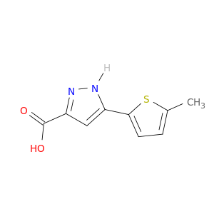 3-(5-Methyl-2-thienyl)-1H-pyrazole-5-carboxylic Acid