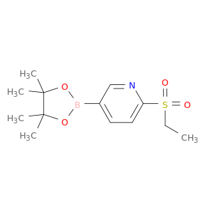 2-(Ethylsulfonyl)-5-(4,4,5,5-tetramethyl-1,3,2-dioxaborolan-2-yl)pyridine