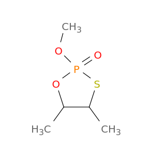 1,3,2-Oxathiaphospholane, 2-methoxy-4,5-dimethyl-, 2-oxide