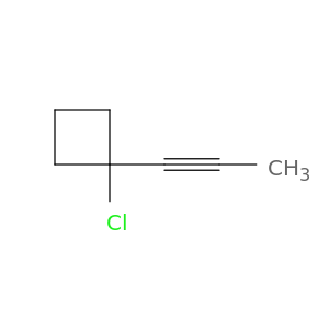 Cyclobutane, 1-chloro-1-(1-propynyl)- (9CI)