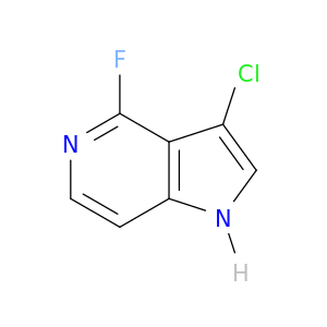 3-氯-4-氟-1H-吡咯[3,2-C]吡啶