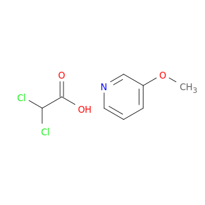 Acetic acid, dichloro-, compd. with 3-methoxypyridine (1:1)