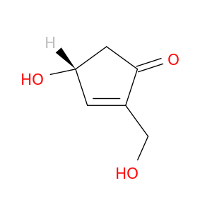 2-Cyclopenten-1-one, 4-hydroxy-2-(hydroxymethyl)-, (R)-