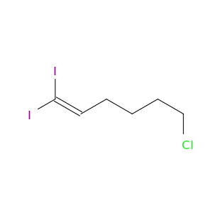 1-Hexene, 6-chloro-1,1-diiodo-