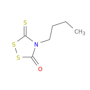 1,2,4-Dithiazolidin-3-one, 4-butyl-5-thioxo-