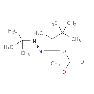 Carbonic acid, 1,1-dimethylethyl1-[(1,1-dimethylethyl)azo]-1-methylpropyl ester