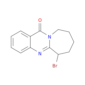 Azepino[2,1-b]quinazolin-12(6H)-one, 6-bromo-7,8,9,10-tetrahydro-