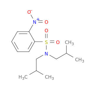 Benzenesulfonamide, N,N-bis(2-methylpropyl)-2-nitro-