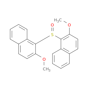 Naphthalene, 1,1'-sulfinylbis[2-methoxy-
