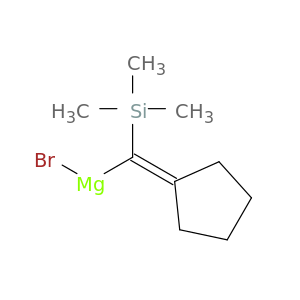 Magnesium, bromo[cyclopentylidene(trimethylsilyl)methyl]-