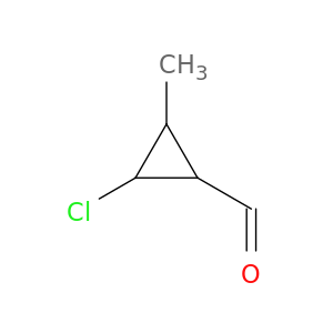 2-chloro-3-methylcyclopropane-1-carbaldehyde