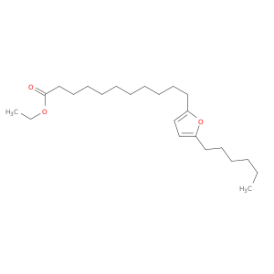 2-Furanundecanoic acid, 5-hexyl-, ethyl ester