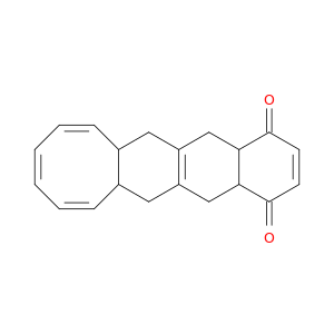 Cyclooct[b]anthracene-1,4-dione, 4a,5,6,6a,12a,13,14,14a-octahydro-