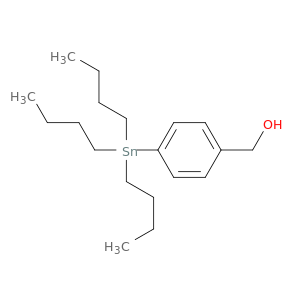 Benzenemethanol, 4-(tributylstannyl)-