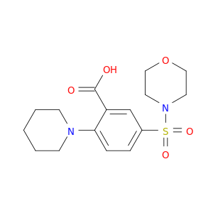 5-(4-硫乙基磺酰基)-2-(1-哌啶基)苯甲酸