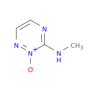 1,2,4-Triazin-3-amine, N-methyl-, 2-oxide