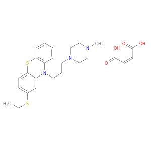 2-ETHYLSULFANYL-10-[3-(4-METHYLPIPERAZIN-1-YL)PROPYL]PHENOTHIAZINE MALEATE
