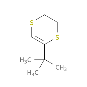 1,4-Dithiin, 5-(1,1-dimethylethyl)-2,3-dihydro-