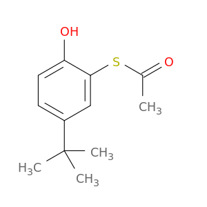 Ethanethioic acid, S-[5-(1,1-dimethylethyl)-2-hydroxyphenyl] ester