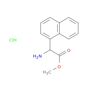 methyl amino(1-naphthyl)acetate hydrochloride