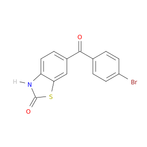 2(3H)-Benzothiazolone, 6-(4-bromobenzoyl)-