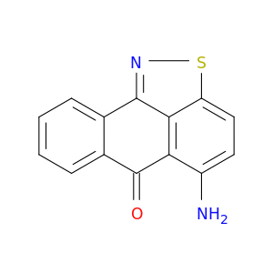 5-amino-6h-anthra[9,1-cd][1,2]thiazol-6-one