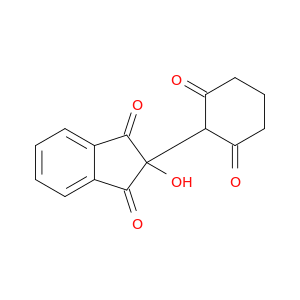 1H-Indene-1,3(2H)-dione, 2-(2,6-dioxocyclohexyl)-2-hydroxy-