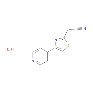2-[4-(Pyridin-4-yl)-1,3-thiazol-2-yl]acetonitrile Hydrobromide