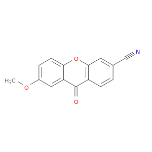 9H-Xanthene-3-carbonitrile, 7-methoxy-9-oxo-