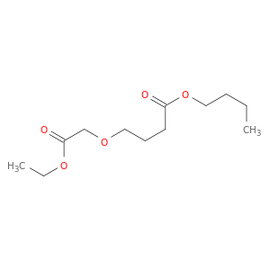 Butanoic acid, 4-(2-ethoxy-2-oxoethoxy)-, butyl ester