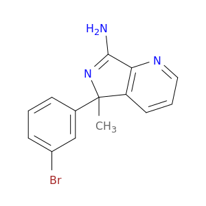 5H-Pyrrolo[3,4-b]pyridin-7-amine, 5-(3-bromophenyl)-5-methyl-