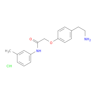 2-[4-(2-Aminoethyl)phenoxy]-N-(3-methylphenyl)acetamide Hydrochloride