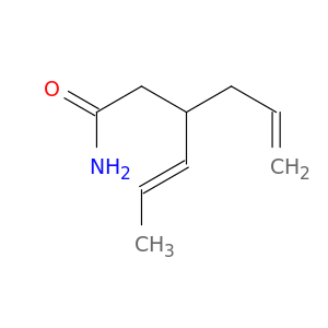 4-Hexenamide, 3-(2-propenyl)-, (E)-