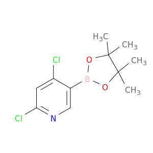 2,4-二氯-5-(4,4,5,5-四甲基-1,3,2-二氧硼杂环戊烷-2-基)吡啶