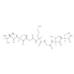 L-Serine, L-threonyl-L-serylglycyl-L-methionylglycyl-L-valyl-